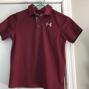 Boys Youth Small heat gear polo